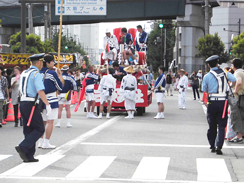 三社神社 大阪市港区 夏祭り 株式会社 新大阪警備